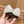 ballet flat white tweed black grosgrain