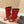 ALAIA high-heeled short boots red velvet 386013