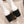 CC 25 Chelsea High Boots With Chain 85mm Black White Calfskin 428215