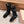 Miumiu 25 Bottes en daim et cuir de veau noirs 553694