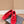 Alaia 2025 Ballet Flat Red Velvet 553857