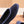 Alaia 2025 Ballet Flat Dark Blue Velvet 553858