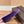 Alaia 2025 Ballet Flat Purple Velvet 553859