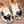 LP Floaty Embroidered Flats Loafer Cream Suede 553987