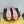espadrilles rose and dark pink suede