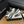 CC Sneaker White Mix Black Calfskin And Silk Parachute Fabric 947510