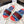 CD 26s Platform Sandals Red Blue Leather Fabric 944468