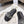 CD 26s Platform Sandals Black Cream Leather Fabric 944463