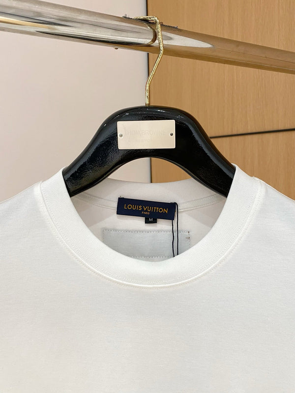 LV WHITE COTTON T-SHIRT 239593