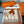 HM A Toute Allure Scarf 140 Ivory Orange Cashmere Silk 200680
