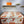 HM A Toute Allure Scarf 140 Ivory Orange Cashmere Silk 200680