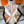 HM Aloha Scarf 90x90 White Colorful Twill Silk 209511
