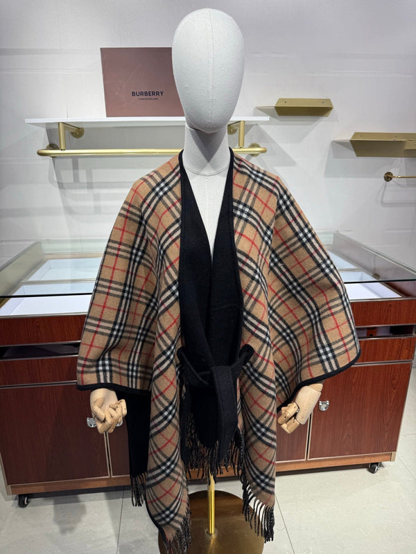 BRR 26s Striped Reversible Cape/Shawl 217321