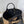CC 25 Deauville Tote Bag 34cm Beige Black Crochet Suede