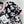Haut en maille manches courtes CC noir rose laine nylon 345986