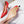 CD Tribales Pump 80mm Glossy Red Orange Cowhide