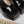 ALAIA PLATFORM WEDGE IN BLACK LAMBSKIN WITH RED HEART