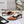 HIGH 5 CM SLINGBACK IN CINNAMON BROWN CALFSKIN WITH GOLD LOGO