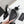 SL BABYLONE MULES 10 BLACK SMOOTH CALFSKIN