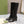 GG HORSEBIT KNEE HIGH BOOTS IN BLACK SHEEPSKIN
