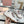 Miu TYRE Sneakers with Decorative Buckle White Suede Technical Fabric 456337