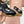 Miu Tyre Ballerina Shoes Black Suede Lace 456344