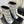CC Short Boots 80mm Silver Wrinkled Quilted Calfskin