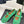 Alaia Women's Ballet Flat Shamrock Green Suede 293221