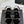 FLAT CHAIN HEART SANDAL IN BLACK VELVET