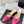 CC 25C Bowknot Pointed High Heel Half Slippers 60mm Pink Suede 265656