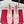 Viv Square Buckle Mary Jane in pelle di mucca rosa fetale 286705