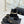 CC Classic Large Chain Martin Booots Black Suede  404671