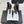 CC 26C Double C Ruban Ballerines Plates Noir Blanc Tissu Peau de Veau 557537