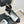 CC 26C Double C Ruban Ballerines Plates Noir Blanc Tissu Peau de Veau 557537