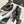 CC 26C Double C Ruban Ballerines Plates Noir Blanc Tissu Peau de Veau 557537