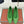 LP Primula Ballet Flat Green Leather 570696