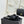 CC 26S Double C Bow Braid Slippers Black Velvet 717786
