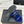 CC 26S Double C Bow Braid Slippers Blue Velvet 717787