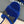 CC 26S Double C Bow Braid Slippers Blue Velvet 717787