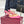 GG 26WF Mules 9.5cm Hot Pink Beige Leather Canvas 886169