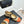 CC 26s Square-Toe Mary Jane Shoes Orange Beige Leather 920419