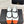 CC 26s Square-Toe Mary Jane Shoes Orange White Leather 920420