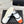 CC 26s Square-Toe Mary Jane Shoes Orange White Leather 920420