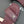 CC 26s Strap Flat Sandals Burgundy Lambskin 920331