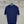 CD 25 Hollow Polo Knitted Short-sleeved Top Blue Silk Wool