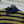 Miu Miu 25 Striped Polo Top Dark Blue Yellow Wool