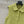 Gucci 25 Hollow Knitted Polo Vest Dress Avocado Green Polyester Fiber