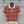 Fendi 25 Knitted Polo Short-sleeved Top Red Silk Cotton