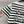 LV 25 Striped Letter Jacquard One-Shoulder Knitted White Black Cotton Polyester