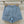 Fendi 25 Short Haze Blue Cotton